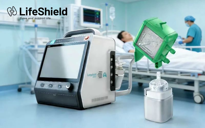 Mid-Flow ECMO System