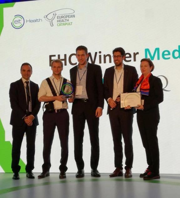 EIT Health — enmodes ranked #1 medical device start-up in Europe 2017